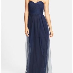 Jenny Yoo Annabelle Size 2 Tulle Navy Dress